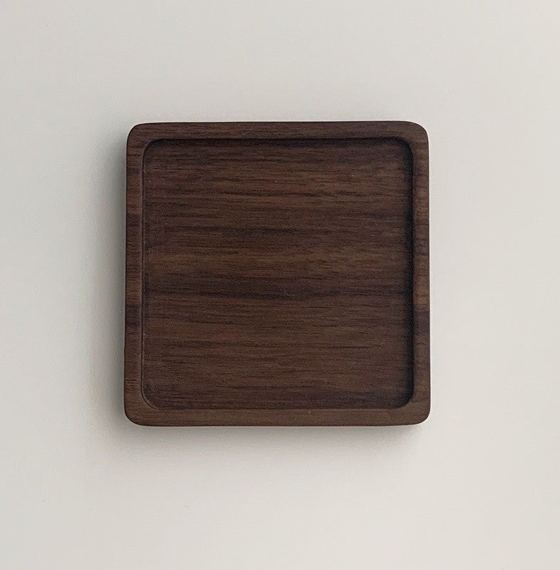 Japanese Walnut Artisan Coaster